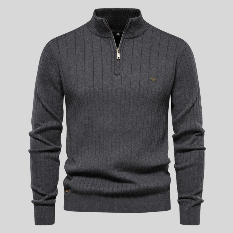 HARRY | Stilvoller bequemer Rippenpullover 