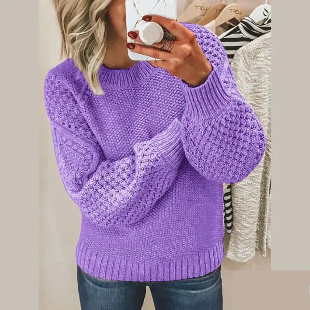 KELLY | KLASSISCHER STRICKPULLOVER