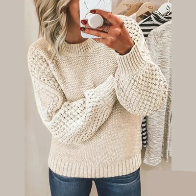 KELLY | KLASSISCHER STRICKPULLOVER