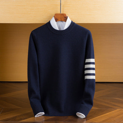 Quattro Eleganter Kaschmirpullover