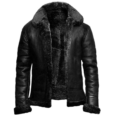 Maffio™ - Winterjacke aus veganem Leder